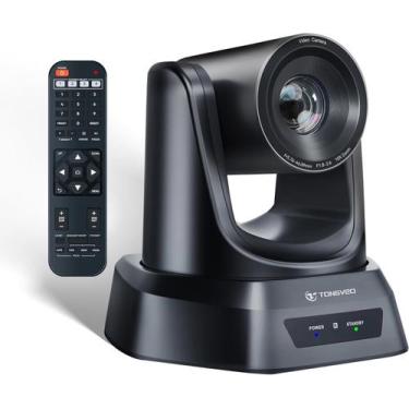 Imagem de Câmera PTZ TONGVEO HDMI/USB 10X Zoom óptico 1080P 60fps