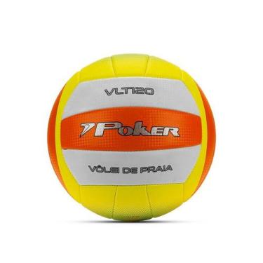 Imagem de Bola de Vôlei de Praia Training Poker VLT 120 II Ref. 05860, UNICO, La