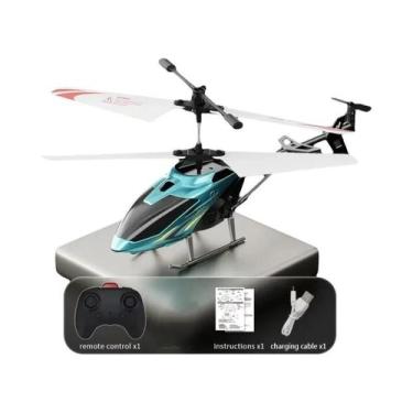 Imagem de Helicóptero De Controle Remoto Para Meninos Crianças 2.4G Metal RC Avi