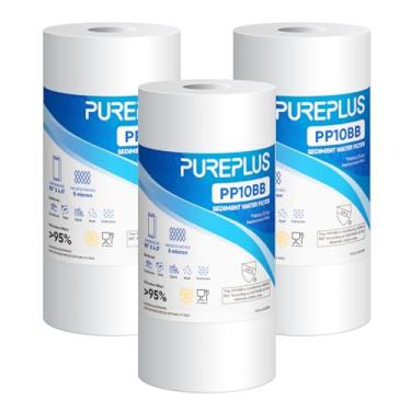 Imagem de PUREPLUS Cartucho de substituição de filtro de água residencial de sedimento doméstico de 5 mícrons 25,4 cm x 11,4 cm para Culligan RFC-BBSA, HD-950, WFHD13001B, W15-PR, GXWH30C, GXWH35F, Aqua-Pure