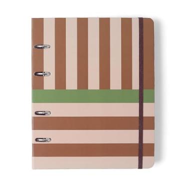 Imagem de Cicero Caderno Criativo Argolado Mocha Pistache Pautado 17X24 Curto