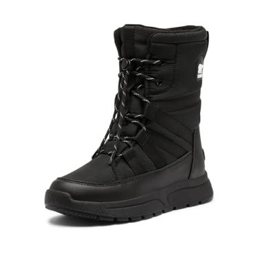Imagem de Sorel Bota de neve feminina Whitney II alta impermeável, Preto/preto, 37