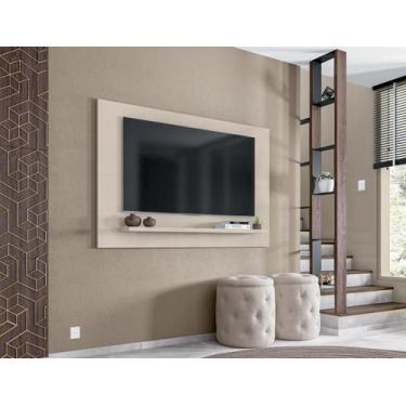 Imagem de Painel Safira para TV até 50 Polegadas Design Moderno e Prateleira Ver