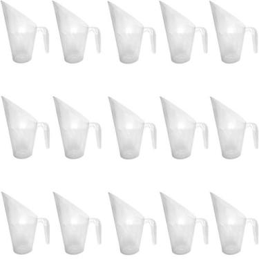 Imagem de Kit 15 Conchas para Cereais, Grãos e Temperos 100ml Plástica - ExPote