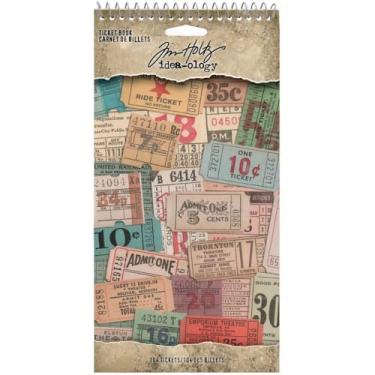 Imagem de Tim Holtz - Advantus TICKET Book Idea-OLO 335/PKG, EUA: tamanho único