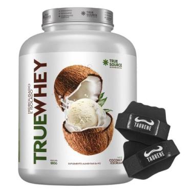 Imagem de True Whey Isolado Coconut Ice Cream 1.8Kg Luva - True Source