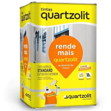 Imagem de Tinta Acrílica Rende Mais Standard 18 Litros - QUARTZOLIT