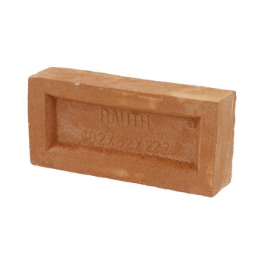 Imagem de Tijolo Aparente Reto Camurça 10,2x5,2x22,2cm Bauth