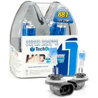 Imagem de Lâmpada H27 881 Super Branca 8500k TechOne
