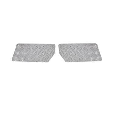 Imagem de Aplique para tapete aluminio autopoli ap117 (par) - UNIVERSAL