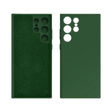 Imagem de Capa De Silicone Magsafe Para Samsung Galaxy S22 S23 S24 S25 Ultra S21