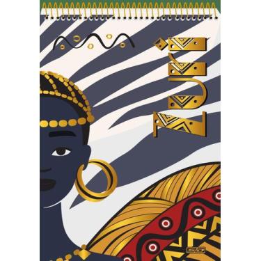 Imagem de Bloco de anotações São Domingos 1/4 zuri espiral 80 folhas