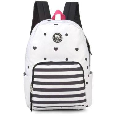 Imagem de Mochila Larissa Manoela Escolar Branca Juvenil Faculdade - Luxcel