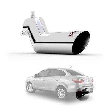 Imagem de Ponteira De Escapamento Esportivo Outs Grand Siena Inox Pop