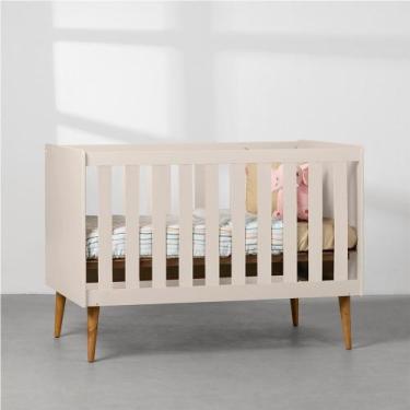 Imagem de Berço Mini Cama Isis  Areia Fosco - Abra Cadabra