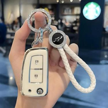 Imagem de Capa Protetora Para Chaveiro De Carro Nissan, Capa De TPU Para Chaveir