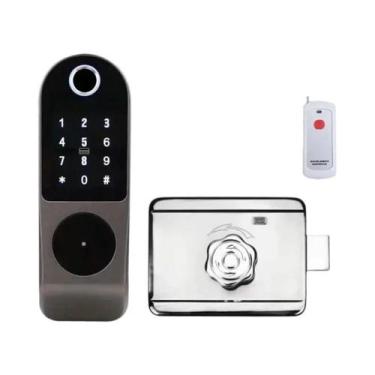 Imagem de Fechadura Eletrônica Inteligente WiFi Com Controle Remoto Pelo APP Tuy