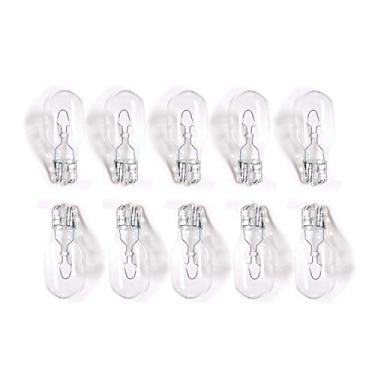 Imagem de ETOPLIGHTING (10 lâmpadas, lâmpada de substituição de base de cunha T5 de baixa tensão 12V 12W, 12 Volts, 12 Watts