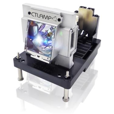 Imagem de CTLAMP Lâmpada de substituição para projetor NP22LP / R9801087 de qualidade A+ com caixa compatível com NEC PX700X PX800X PX750U PX700W PH1000U