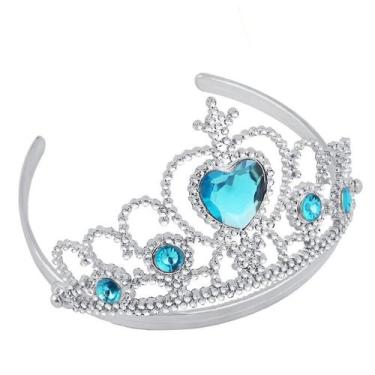 Imagem de Menina Rainha Princesa Coroa Tiara de Cristal Halloween Cosplay Presen