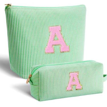 Imagem de Conjunto de bolsas de maquiagem Btffitting Initials, bolsa de cosmétic