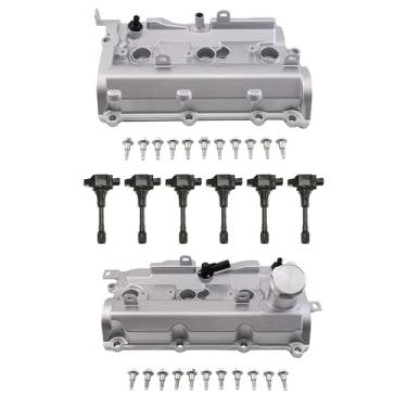 Imagem de TRQ Kit de ignição compatível com 2013 INFINITI EX37 FX37 2008-2013 G37 2011-2013 M37 2014-2019 Q70 2015-2019 Q70L 2014-2017 QX50 Q70L X70 2 Nissan 370Z 009-2020