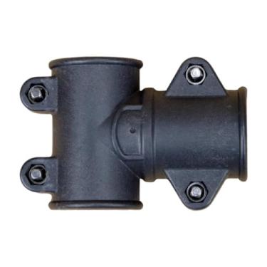 Imagem de harayaa Grampo de tubo para bateria eletrônica, acessórios para instrumentos musicais, suporte universal resistente para postes de conexão de três vias, 1,50