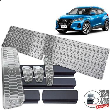 Imagem de Pedaleira Manual Soleira Descanso Prata Kicks 2022 /