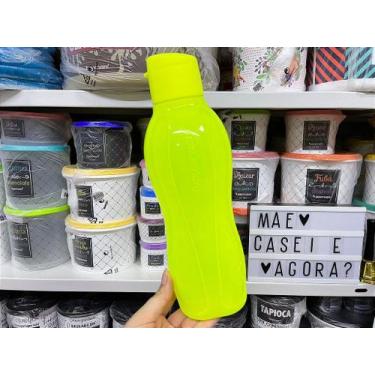 Imagem de Garrafa Eco Tupper Plus 1 Litro Amarelo Neon - Tupperware
