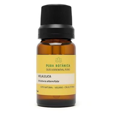 Imagem de Óleo Essencial de Melaleuca (Melaleuca alternifolia) 100% Puro e Natural – Ideal para Aromaterapia, Pele e Difusor – Pura Botânica 10 mL