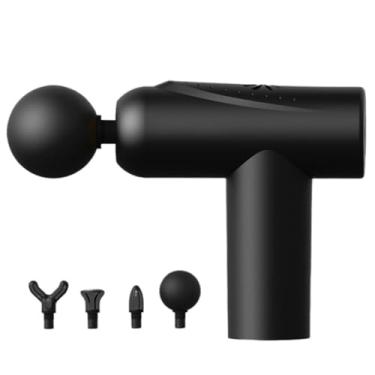 Imagem de Pistola Massageadora Muscular Elétrica Profissional Portátil De Alta Frequência Massagem(Preto)