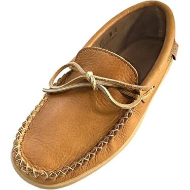 Imagem de Mocassim masculino de couro Moosehide Laurentian Chief, Cork Tan, 9