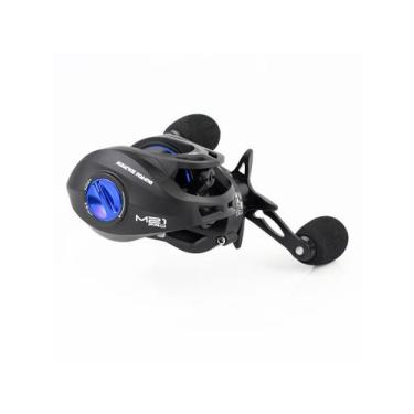 Imagem de Carretilha Perfil Baixo Albatroz Fishing M21 Pro - Várias Cores, Black