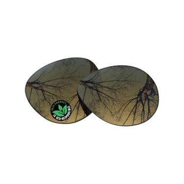 Imagem de Raydi Lentes de reposição de policarbonato para óculos de sol Ray-Ban Meta RW4013F Headliner (Gen 2) 51 mm, Bronze dourado espelhado - polarizado, One Size