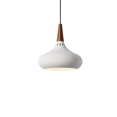 Imagem de Luminária pendente geométrica moderna com abajur de metal vazado para sala de estudo, varanda, cafeteria, quarto de hotel, lustre de teto preto suspenso