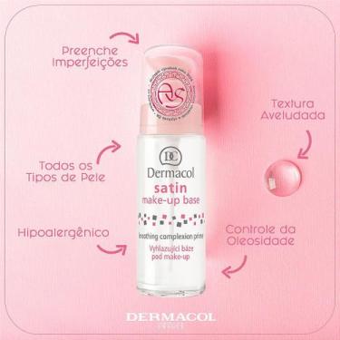 Imagem de Primer Facial Satin Make-Up Base Dermacol - 30ml