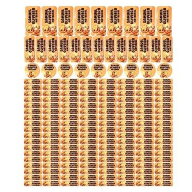 Imagem de 175 Etiquetas Escolares Personalizado Vinil Dinossauro - Tectoner, Din