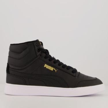Imagem de Tênis Puma Shuffle Mid BDP Feminino Preto, 34