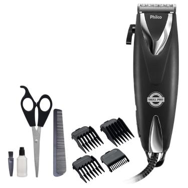 Imagem de Máquina de Cortar Cabelo PCR12CR SKULL PRO CHROME Philco Com 9 Acessórios 220V