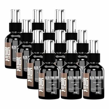 Imagem de Kit 12x Óleo Para Barba Hidratante 60ml Big Barber