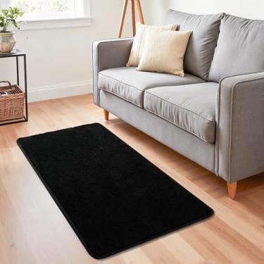 Imagem de Chicrug Tapetes minimalistas laváveis 2x4 para corredor do quarto, tapete moderno de espuma viscoelástica macia para berçário infantil, tapete pequeno para decoração de dormitório, cozinha, cabeceira