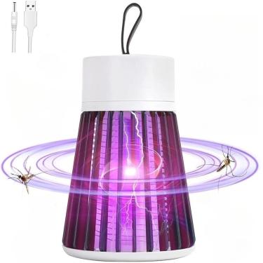 Imagem de Luminária Led Mosquiteiro Sem Radiação Armadilha De Insetos Repelente Eletrônico UV(3)