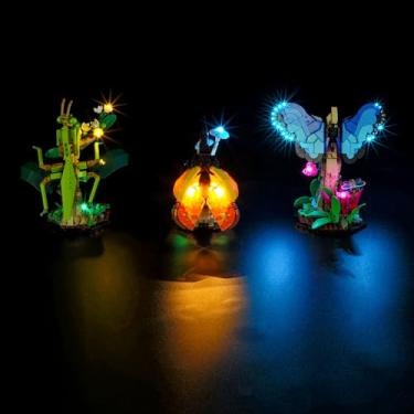Imagem de Vaodest LED Light for Lego 21342 The Insect Collection,Design and Configuration Compatible with Model 21342 (LED Light Only, Not Building Block Kit)