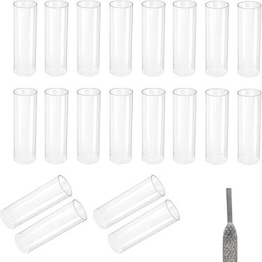 Imagem de 20 peças de cadarços, fivelas semicírculas, conector de fivela sem amarração, para sapatos, tênis, cadarços, cadarços de silicone para cápsulas