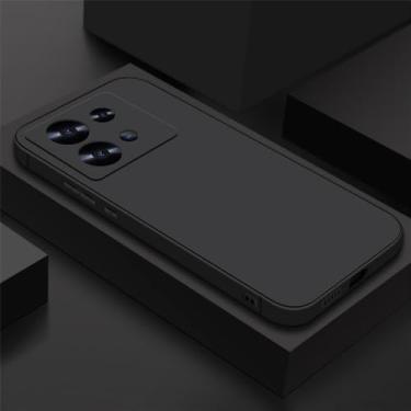 Imagem de Capa protetora de TPU macio à prova de choque para Xiaomi Redmi Note 14 13 12 11 Pro 5G Note 14 13 Pro Plus Capa de silicone de cor sólida, preta, para Redmi Note 13 5G