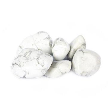 Imagem de Pedra Natural Howlita Branca - Aproximadamente 4 cm - no-brand