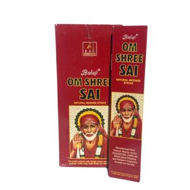 Imagem de Incenso Indiano Om Shree Sai - Balaji - 15 Unidades - no-brand