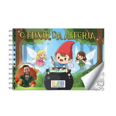 Imagem de O Elixir da Alegria - Livro de Colorir para Crianças - Victor Valentim