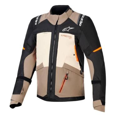 Imagem de Jaqueta Alpinestars Andes V4 Drystar Cinza Bege e Preto-Masculino