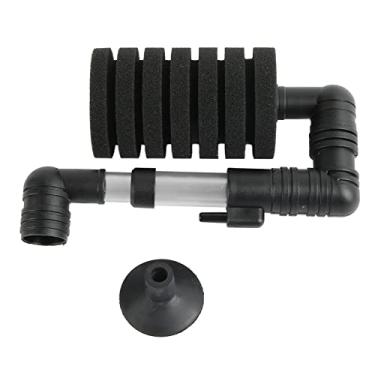 Imagem de AYNEFY Filtro de Esponja única para Aquário, Material de Algodão Biológico, de Filtragem Compacto e Eficaz para Pequenos Tanques de Peixes, Ideal para Criação de Camarão e Alevinos